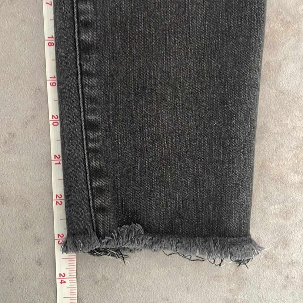 Abercrombie & Fitch high rise super skinny ankle stretchy button fly size 27/4S - Picture 14 of 14